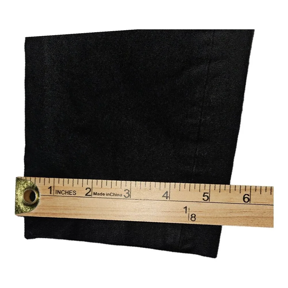 Banana Republic Sloan Crop Capris Women's 2P Black Pockets Stretch Casual Travel - Picture 6 of 9